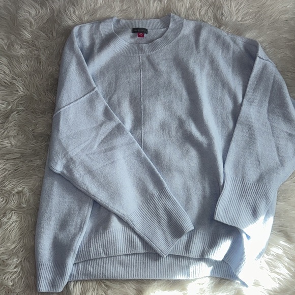 Vince Camuto Exposed Seam Crewneck Sweater - Picture 7 of 8